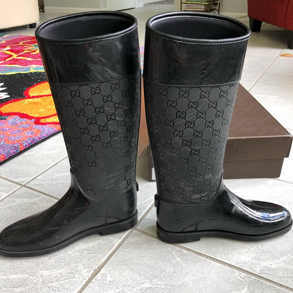 Gucci Rain Boots - Picture 5 of 5